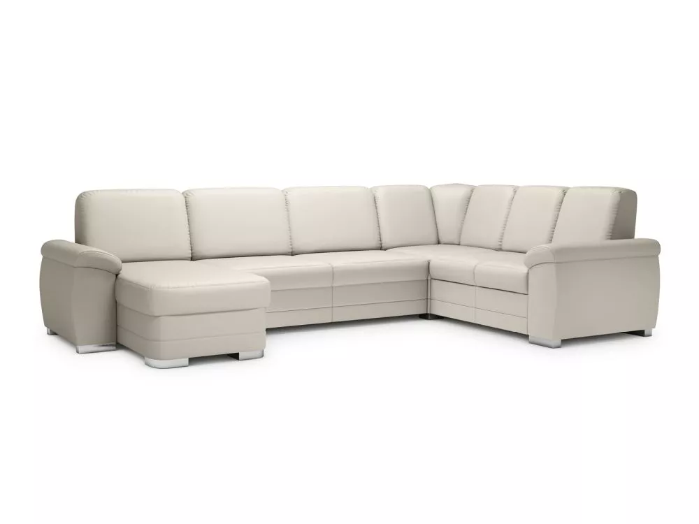 Dīvāns Barello XXL standard · Gaiši bēšs · 212 × 330 × 90 cm