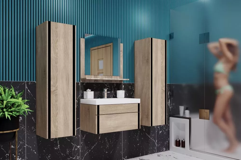 Vannas istabas komplekts Botega 9 60 · Ozols sonoma · 110 × 140 × 35 cm