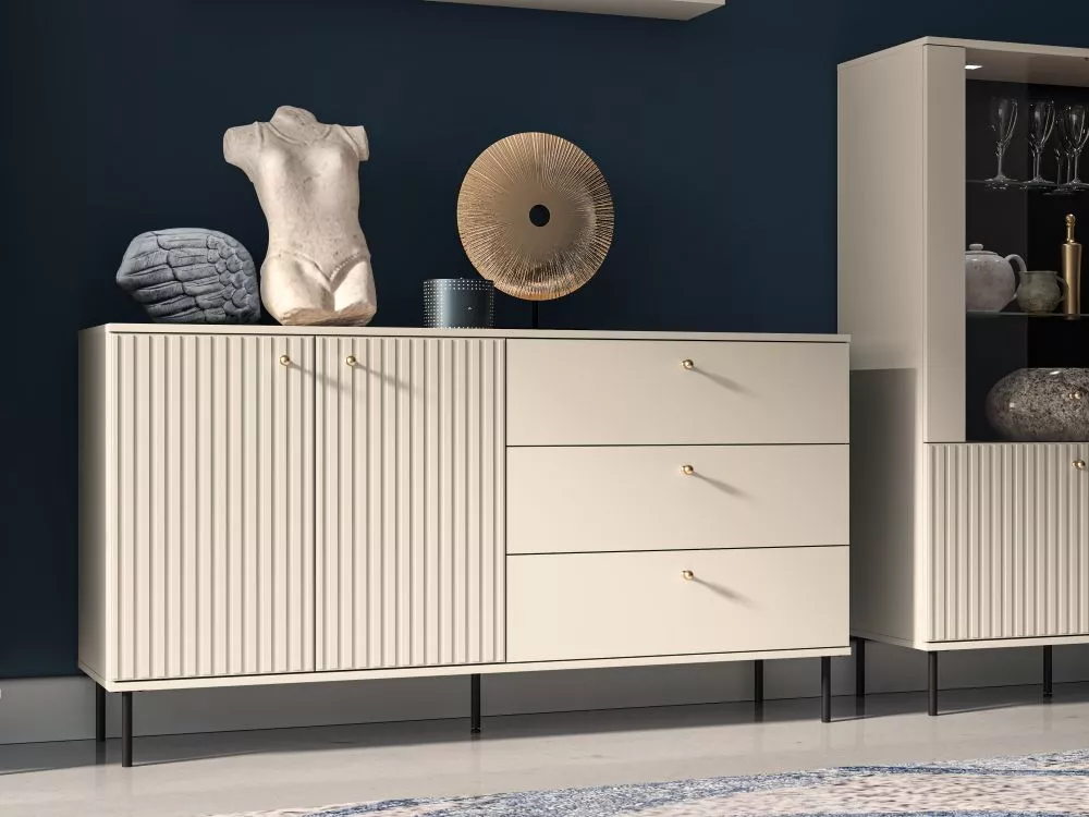 Kumode Sophie 04 · Bēšs · 160 × 40 × 85 cm