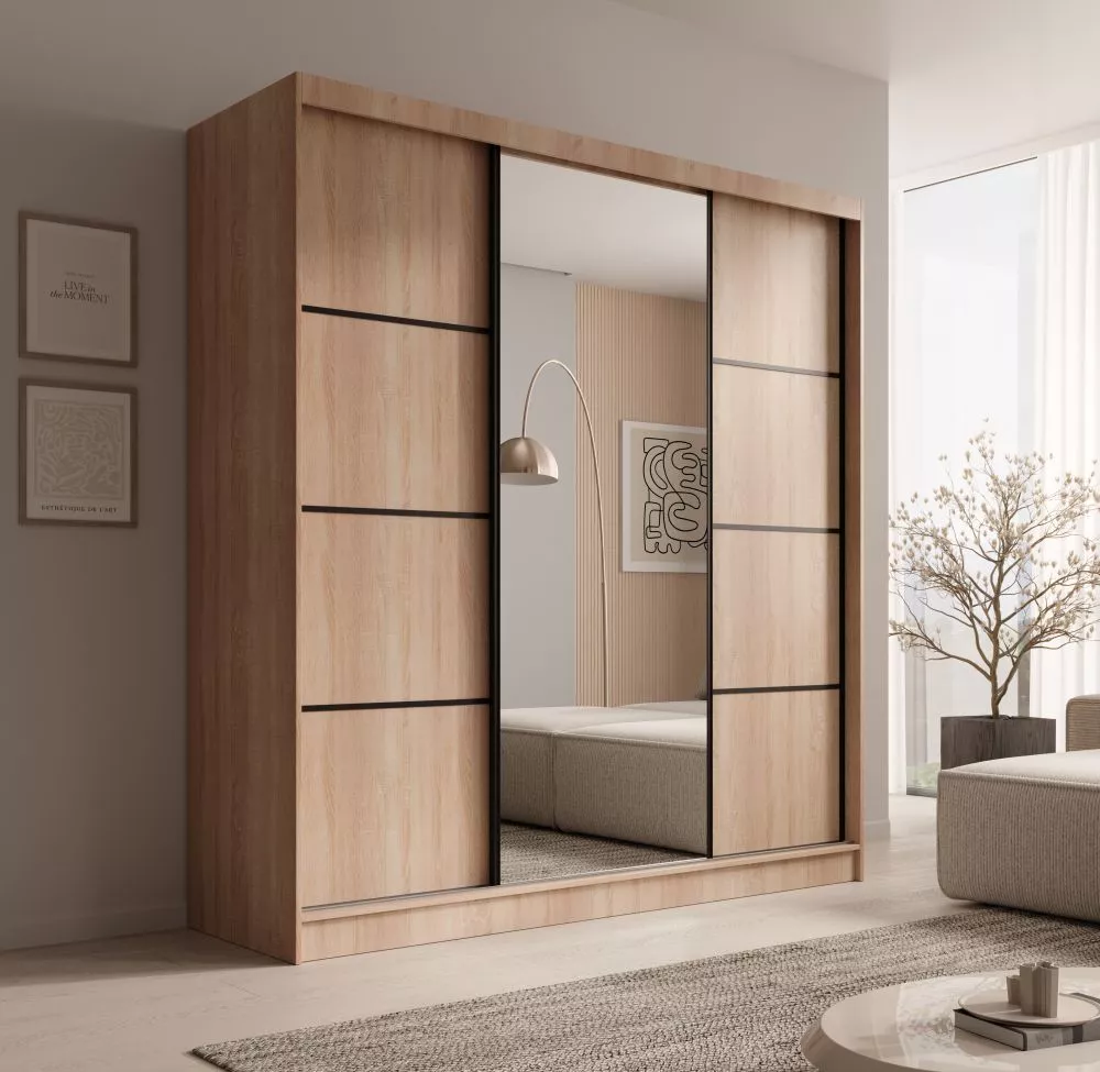 Skapis Keri 200 · 200 × 61 × 215 cm