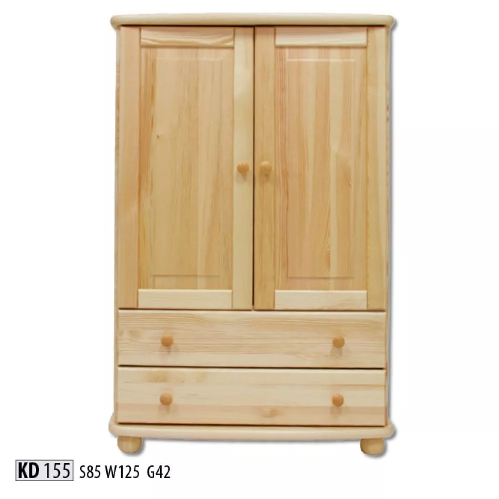 Kumode KD 155 · Priede · 85 × 42 × 125 cm