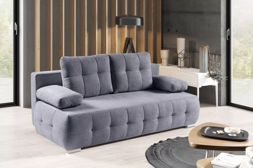 Dīvāns Indigo standard · Tumši pelēks · 93 × 211 × 88 cm