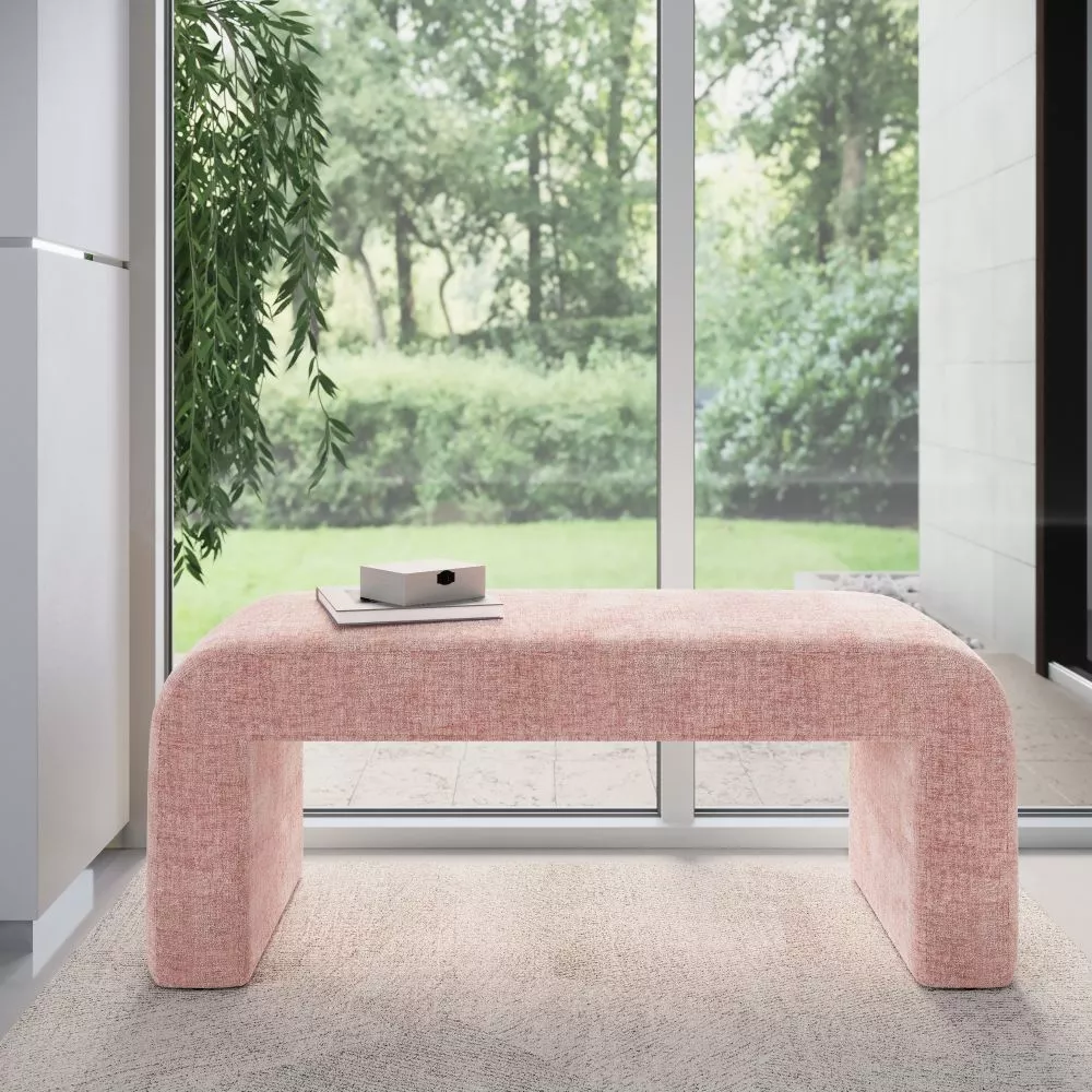 Pufs Leith LET70 · Rozā · 119.5 × 48 × 45.5 cm
