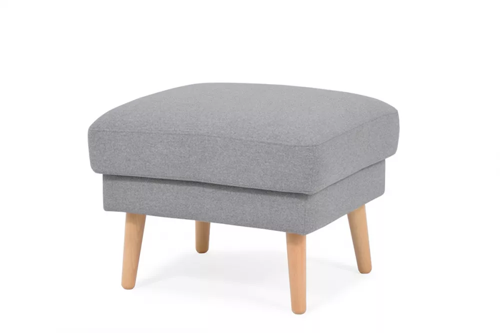 Pufs Hampi P Standard Auduma numurs: Baku 18, · Tumši pelēks · 67 × 50 × 55 cm