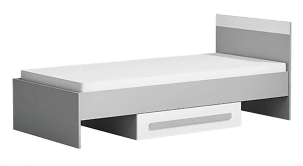Bērnu gulta Git 12 90x200 ar stelāžu Guļamvietas platums: 90 cm, Guļamvietas garums: 200 cm, · 95 × 203 × 71 cm