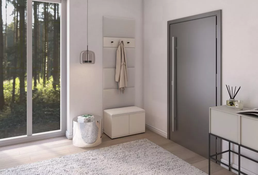 Apavu plaukts Bianco 6 Trinity Korpusa krāsa: kašmīra, · 70 × 225 × 40 cm