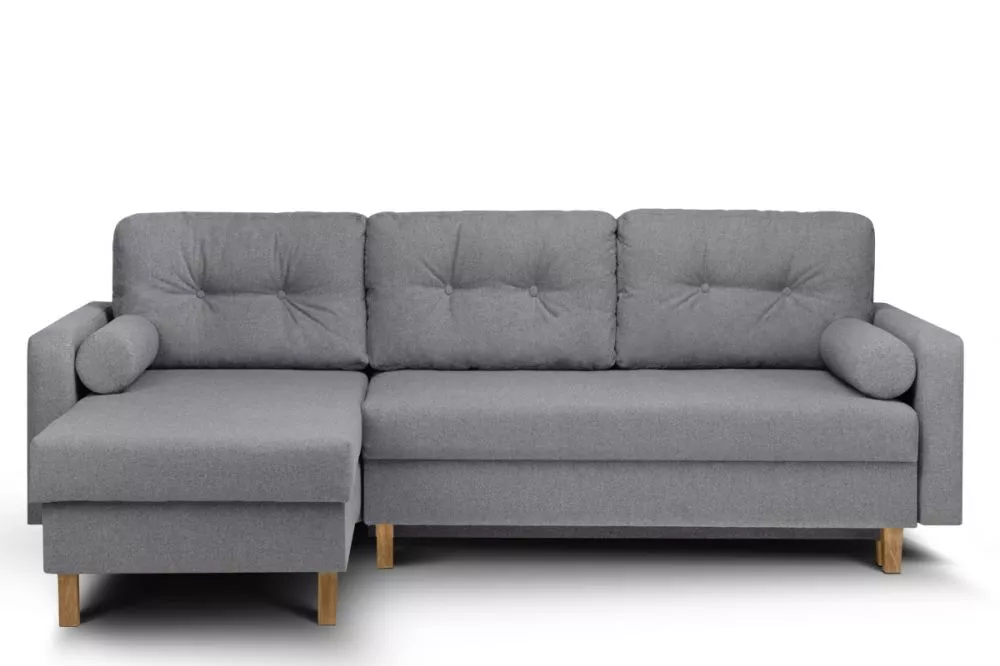 Dīvāns Eriso Comfort Standard · Tumši pelēks · 183 × 240 × 75 cm