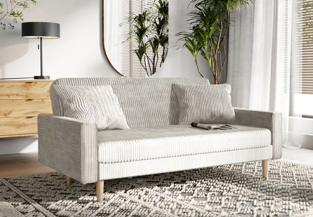 Dīvāns Lila Sofa Standard · Gaišais kapučīno · 64 × 170 × 90 cm