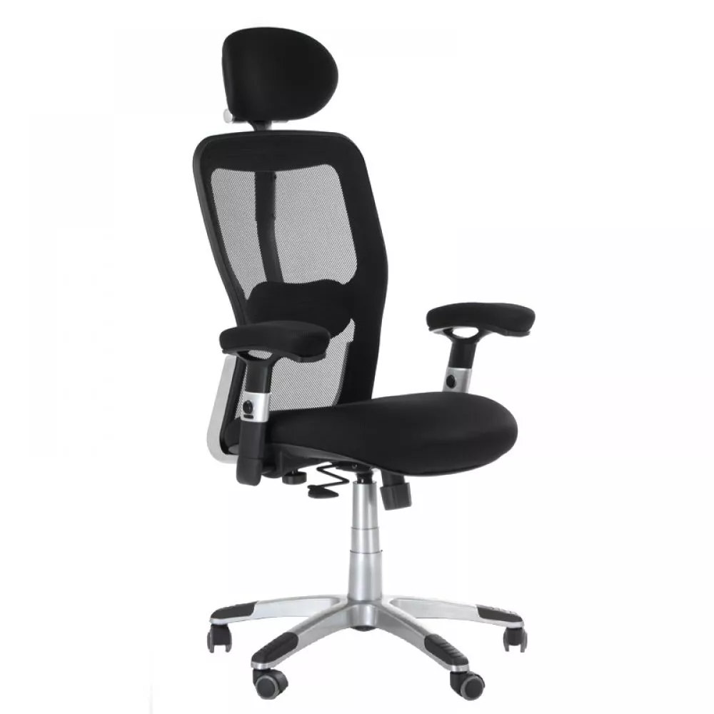 Datorkrēsls BX-4147 · Melns · 70 × 52 × 123 cm