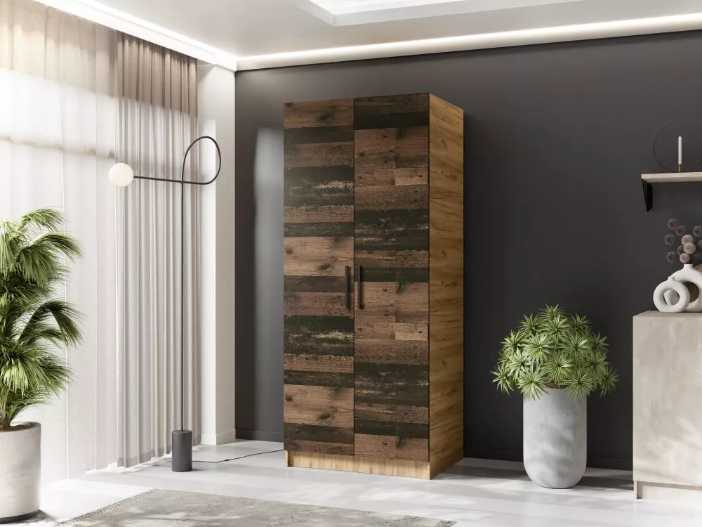 Skapis Gold 2D · 78 × 52.5 × 205 cm