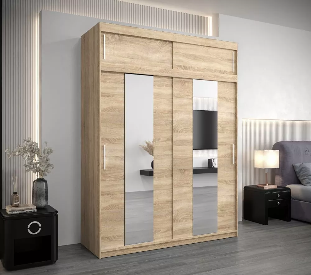 Skapis Pole Premium · Sonoma · 180 × 62 × 240 cm