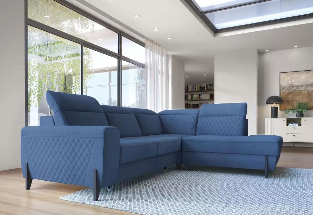 Dīvāns Fresh Relax standard · Zils · 226 × 269 × 85 cm