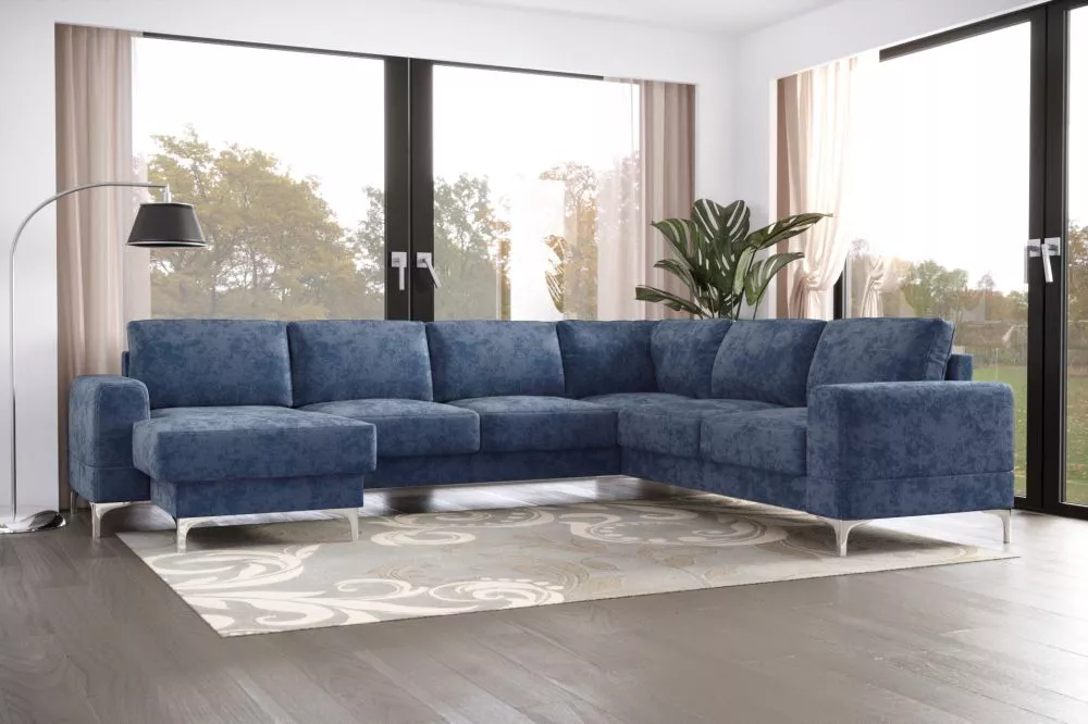 Dīvāns Aria Max 2 Standard · Zila · 250 × 315 × 89 cm