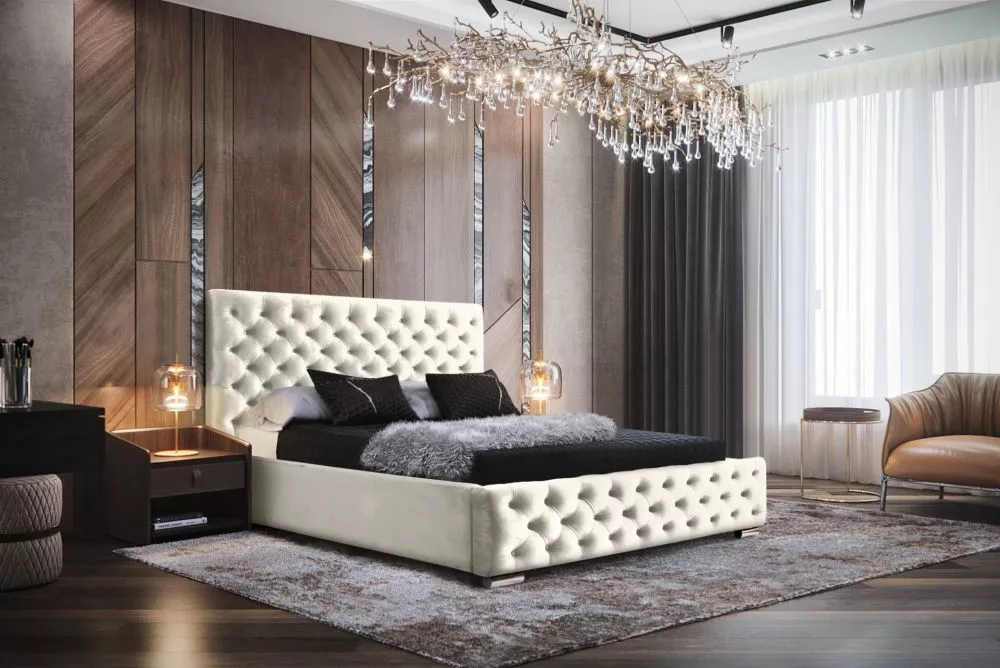 Gulta Chester 2 Standard ar stelāžu Guļamvietas platums: 140 cm, Guļamvietas garums: 200 cm, stelāžas tips: koka, · Sudr