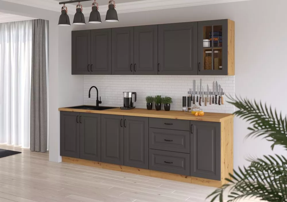 Virtuves komplekts Stilo Artisan 1 Materiāls : MDF + LKSP plātne,