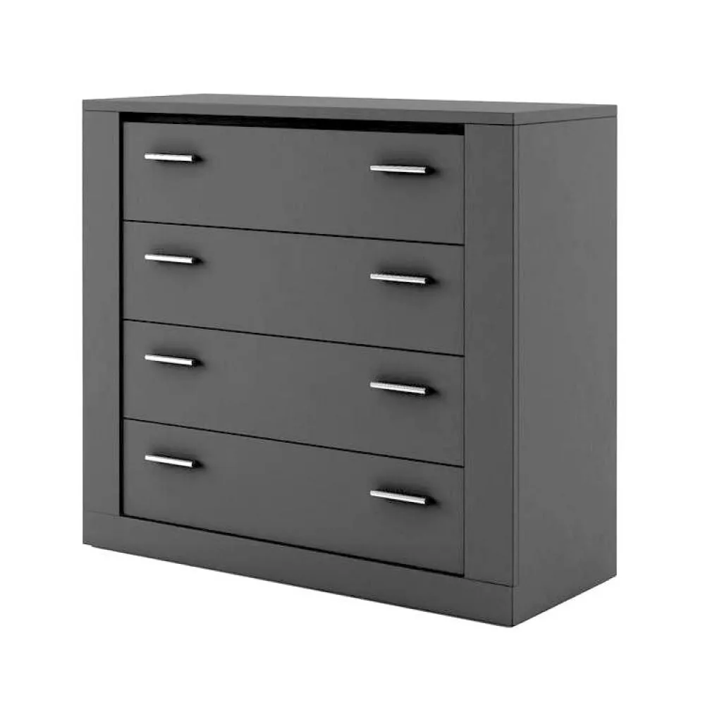 Kumode Idea ID-10 · Pelēks · 100 × 42 × 91 cm