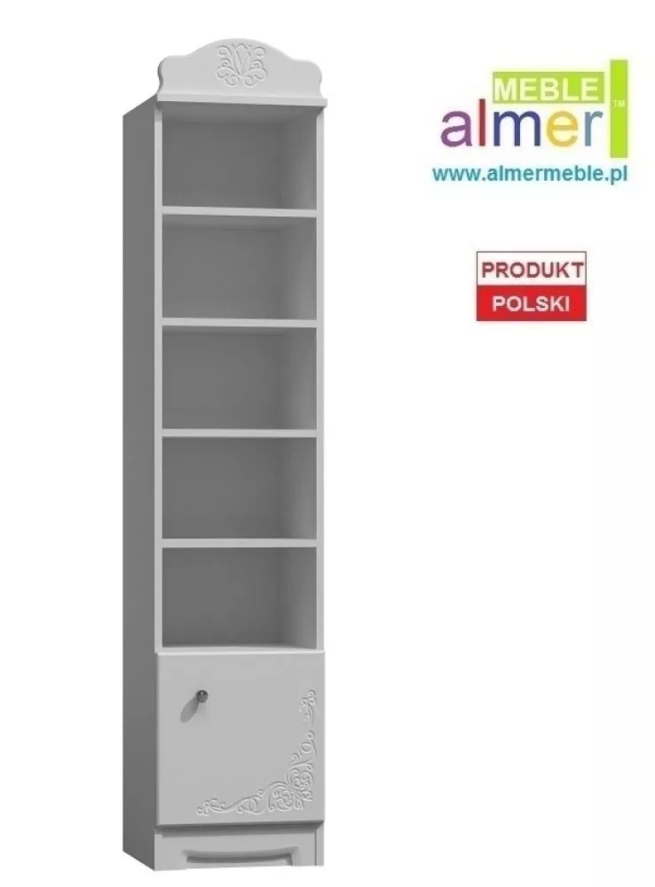 Plaukts Magic 04 · Balts · 40 × 192 × 40 cm