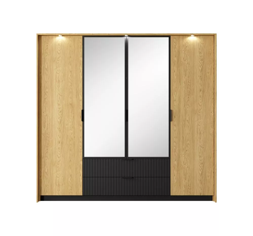 Skapis Baltic A ar LED · 223.2 × 59 × 210 cm