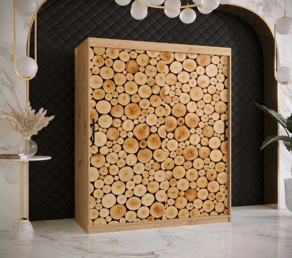 Skapis Sosna 1 · 150 × 62 × 200 cm