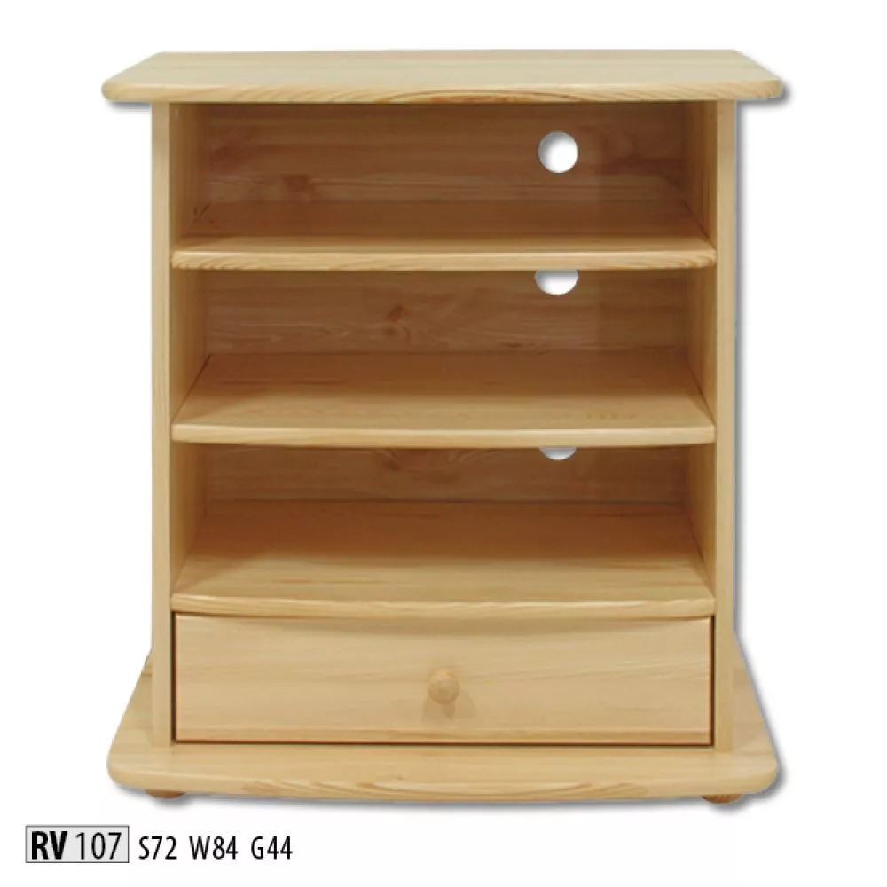 TV tumba RV 107 · Priede · 72 × 44 × 84 cm