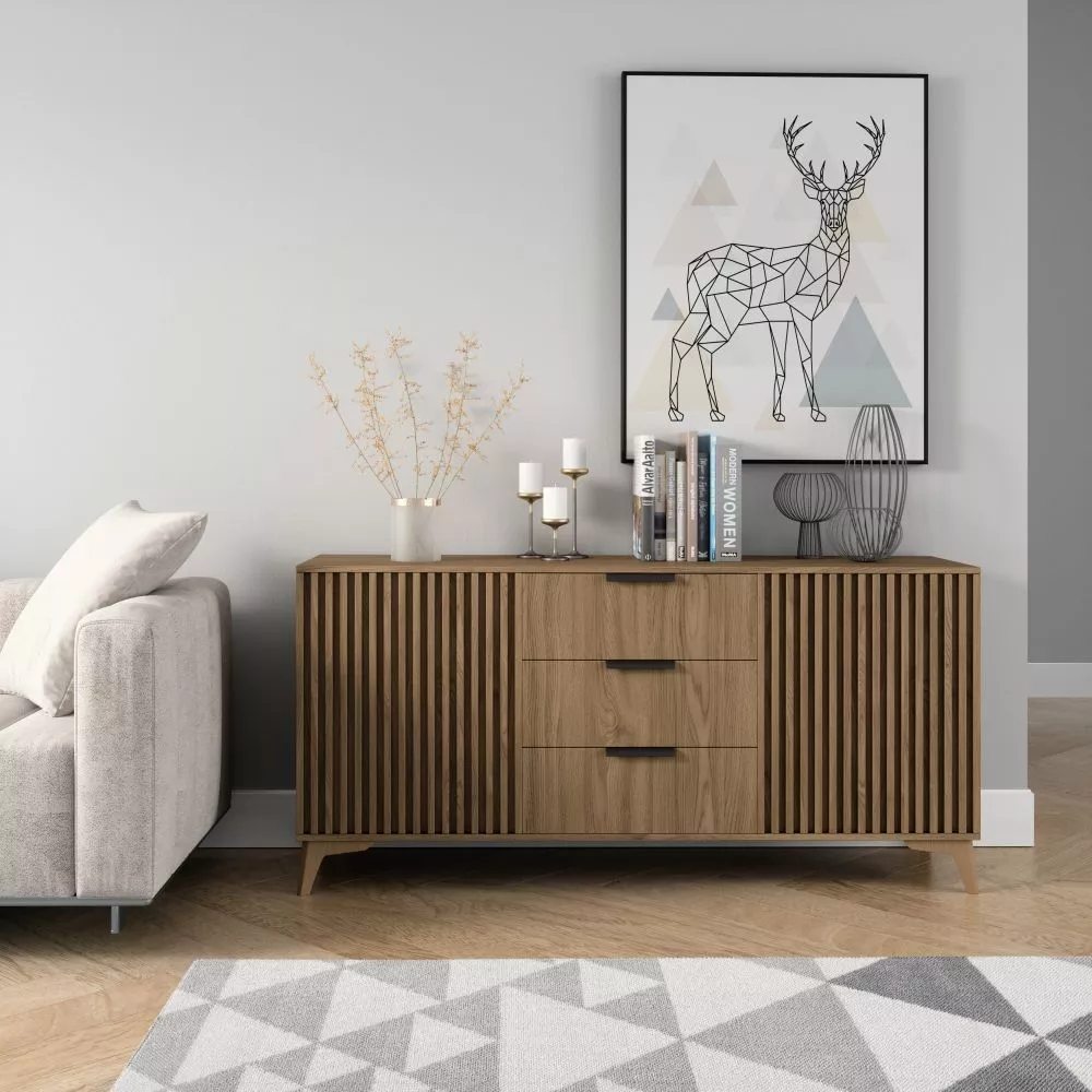 Kumode Entsian KOM150 · Ozols artisan · 150 × 40 × 72 cm
