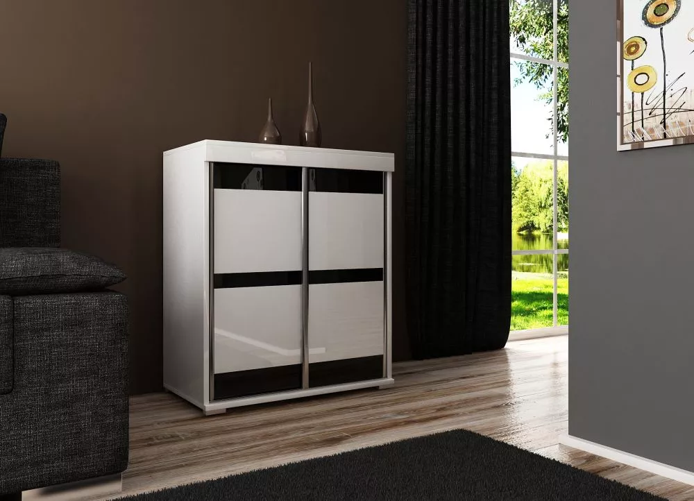 Kumode Tablet 5 · Balts · 80 × 45 × 94 cm