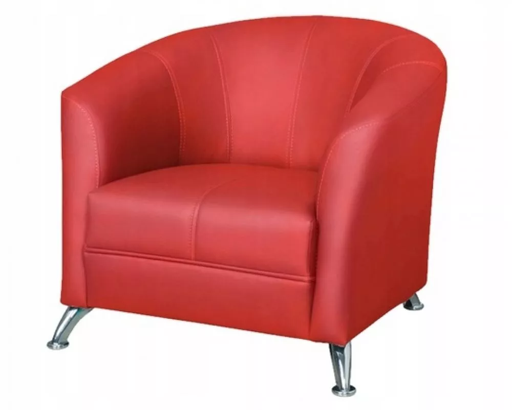 Mīksts krēsls Olier 1S Standard · Sarkana · 86 × 77 × 68 cm