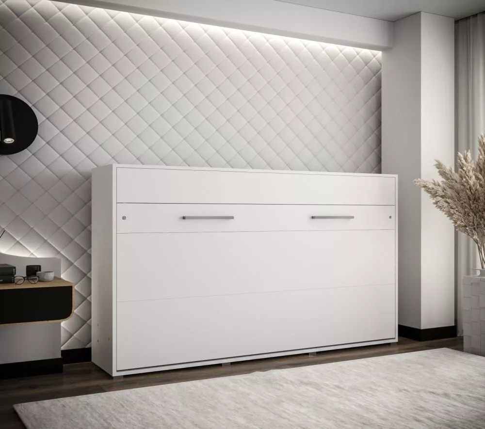 Gulta Home H ar stelāžu Guļamvietas platums: 120 cm, Korpusa krāsa: balts, Guļamvietas garums: 200 cm, stelāžas tips: ar