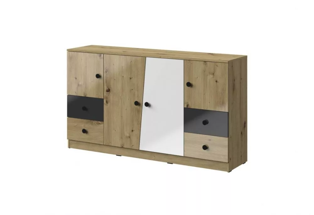 Kumode Nero 06 gloss · 160 × 40 × 37 cm