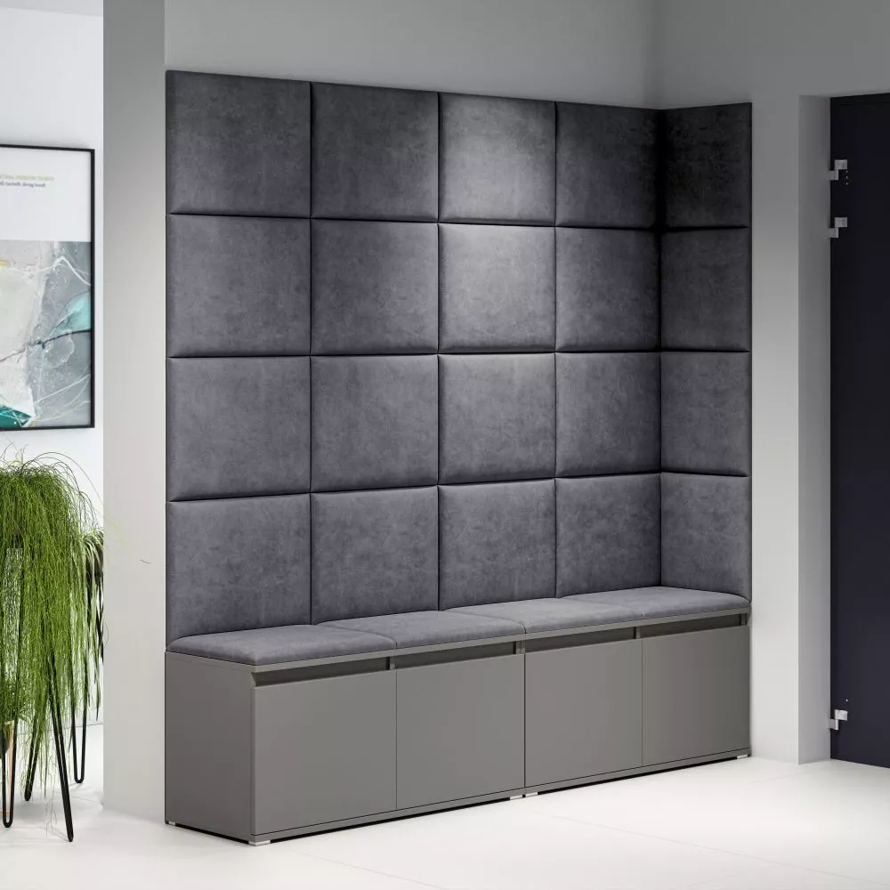 Apavu plaukts Emi 3 Trinity Korpusa krāsa: grafīts, · 200 × 170 × 40 cm