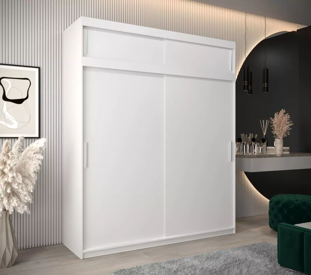 Skapis Tokyo Plus · Balts · 200 × 62 × 240 cm