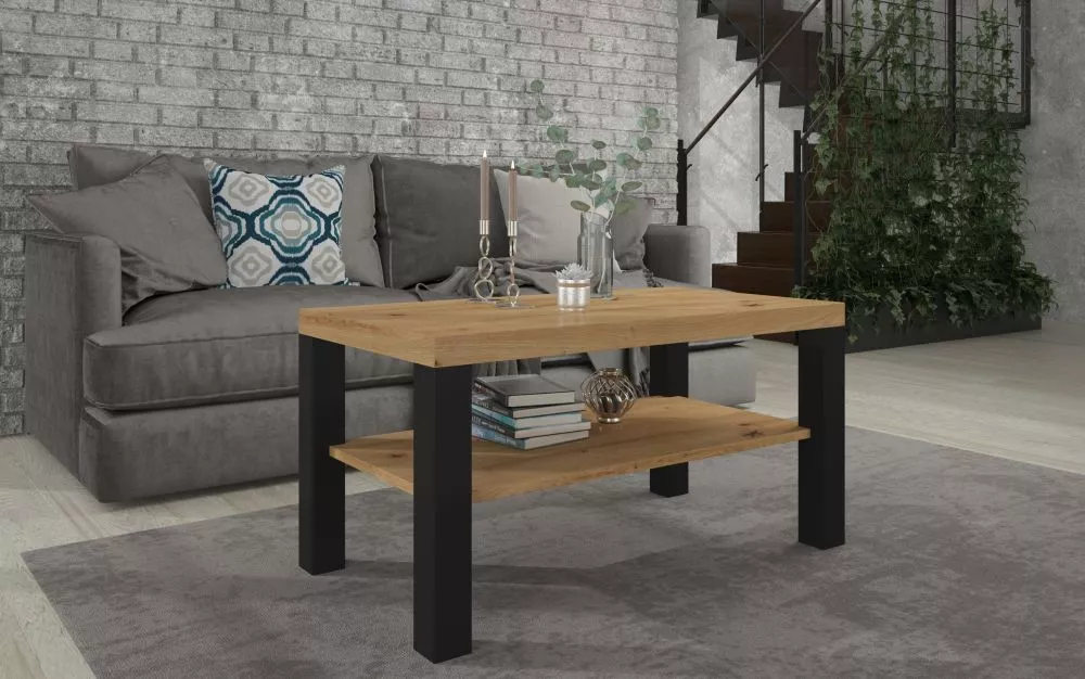 Žurnālgalds Gomez Korpusa krāsa: ozols artisan, · 100 × 55 × 51 cm