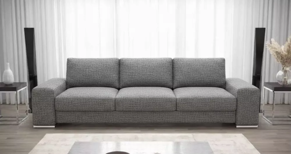 Dīvāns Zara DL Standard · Pelēks · 95 × 270 × 82 cm