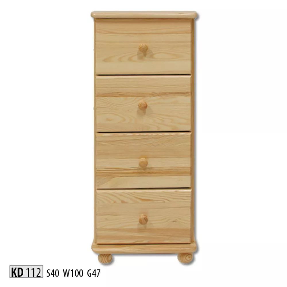 Kumode KD 112 · Priede · 40 × 47 × 100 cm