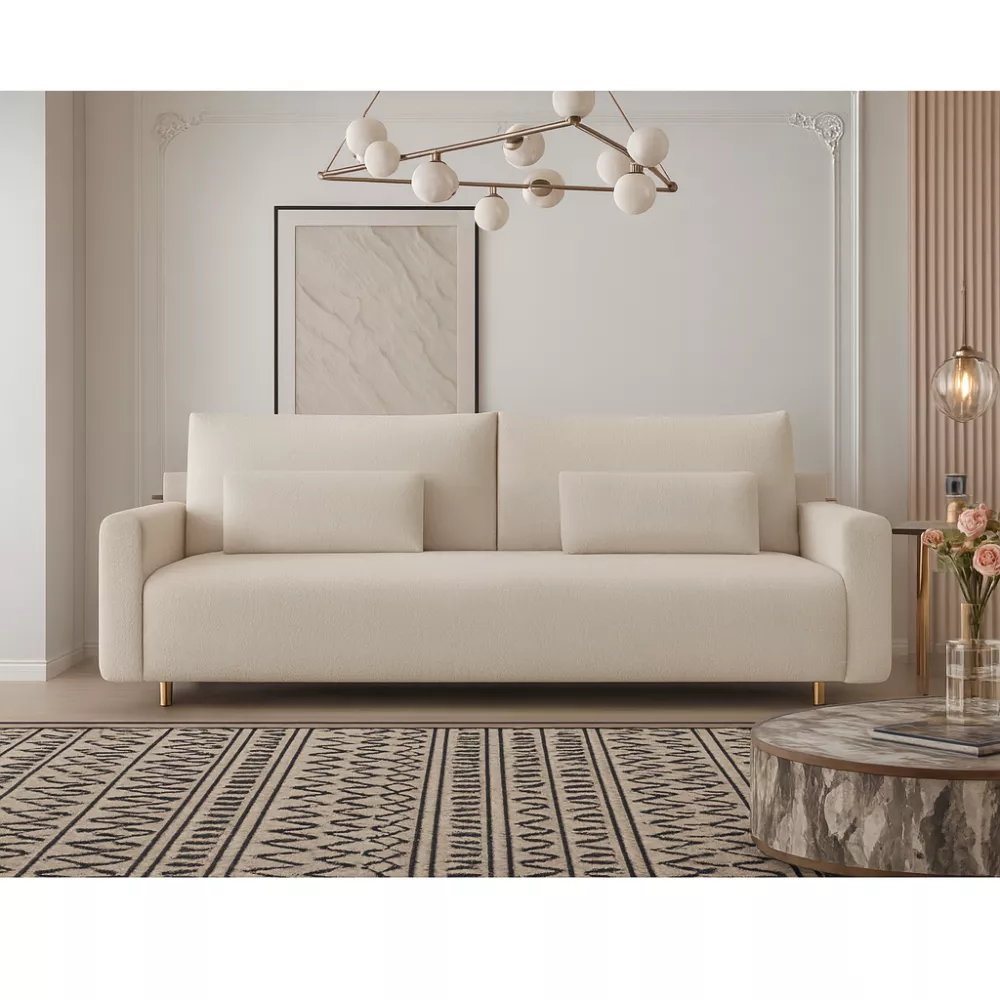 Dīvāns Alia sofa Standard · Krēms · 105 × 230 cm