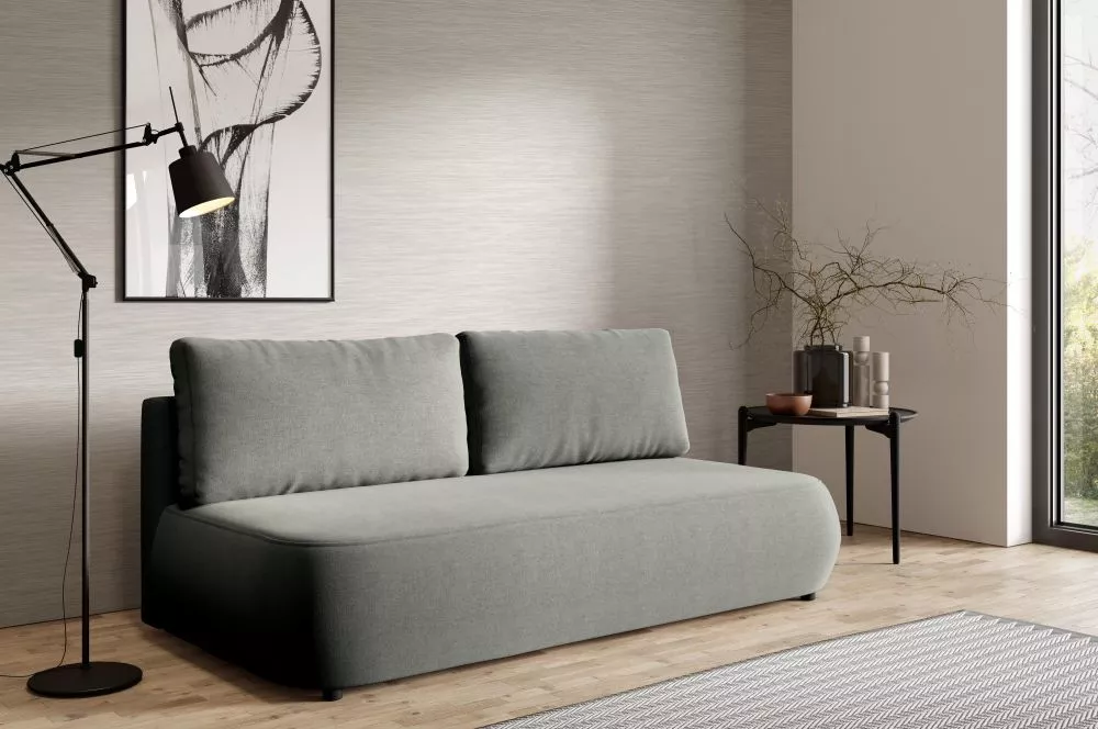 Dīvāns Avilla S standard · Pelēks · 106 × 210 × 82 cm