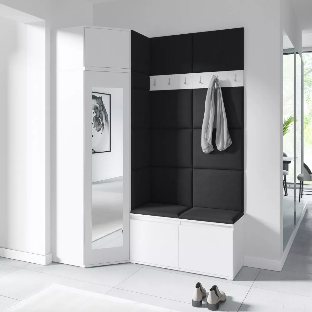 Apavu plaukts Emi 37 Trinity Korpusa krāsa: balts, · 170 × 225 × 70 cm
