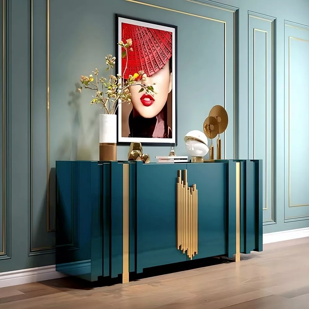 Kumode Stilig ST023 · Jūraszaļš · 160 × 40 × 90 cm
