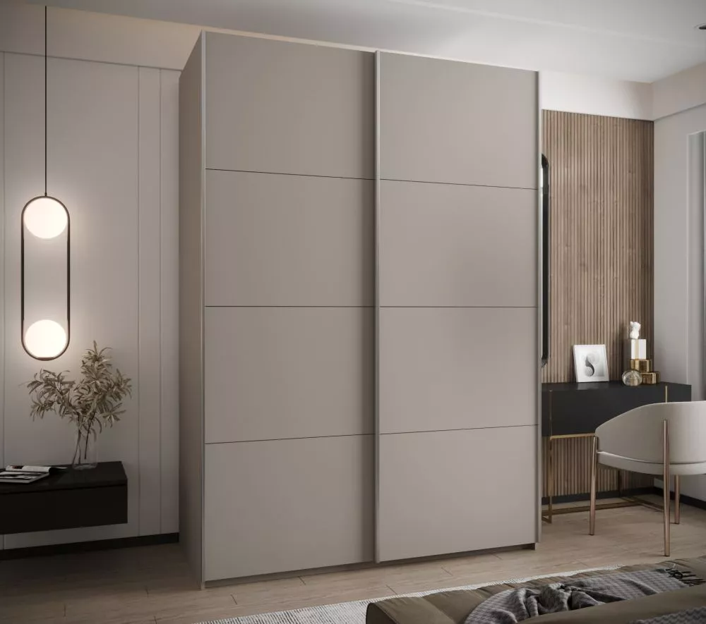 Skapis Lux 1 · Kašmira · 180 × 61 × 245.5 cm