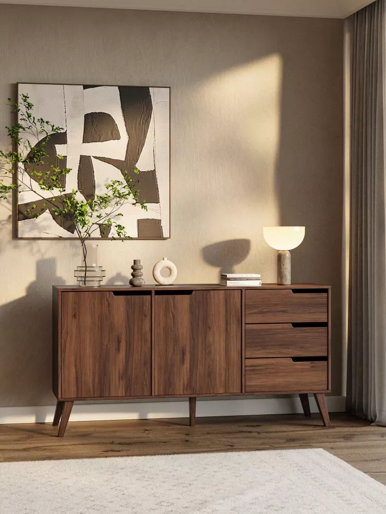 Kumode Nordelo K2D3S · Rieksts · 160 × 40 × 80 cm