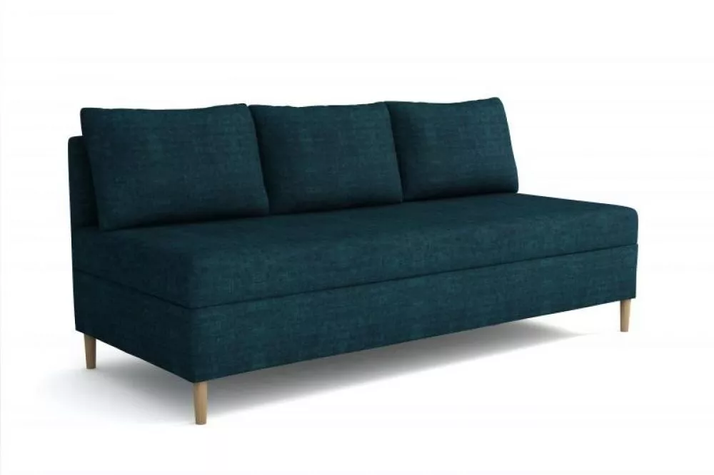 Dīvāns Alfa standard · Tirkīzs · 94 × 200 × 82 cm