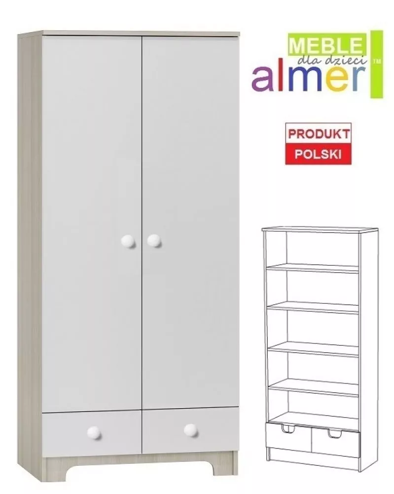 Plaukts Nordi L25 · 80 × 177 × 53 cm