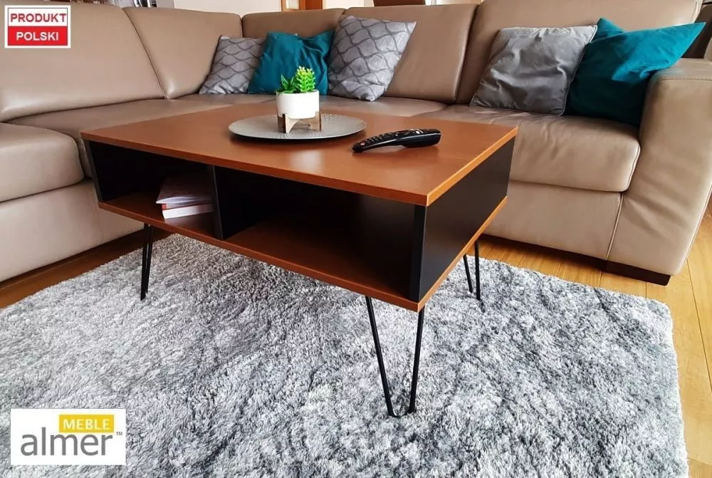 Žurnālgalds K2 · Tumšais ozols · 90 × 60 × 50 cm