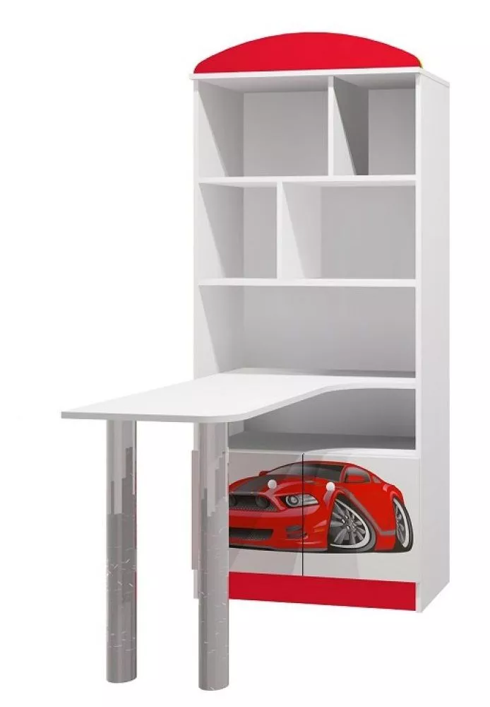 Bērnu rakstāmgalds Auto 36 Right Puse: labā, · 80 × 190 × 40 cm