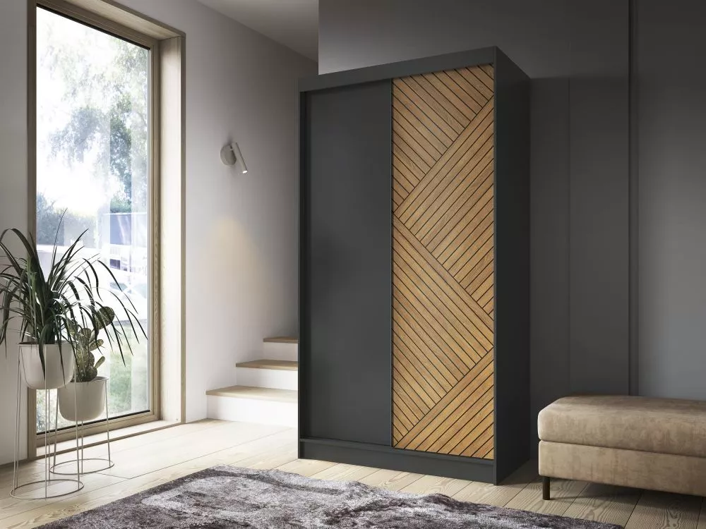 Skapis Marrphy · 120 × 60 × 220 cm