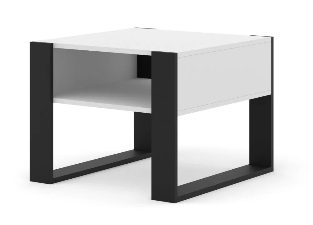 Žurnālgalds Mondi L Korpusa krāsa: balts, · 63 × 60 × 47.5 cm