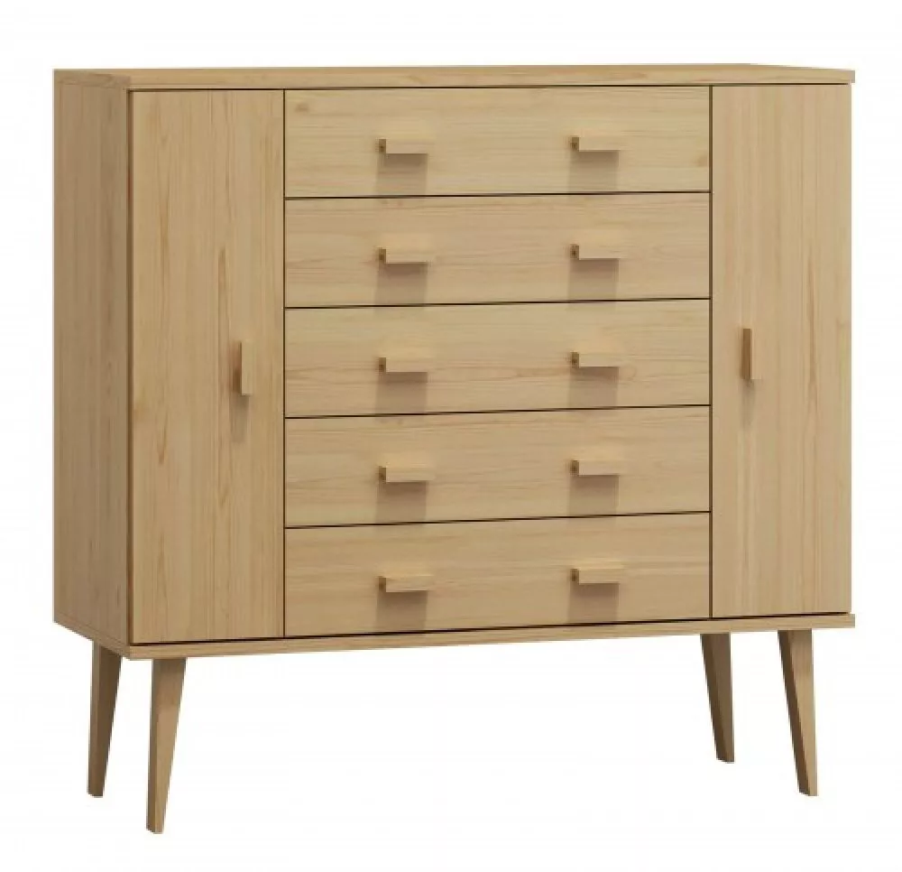 Kumode Venuci S5-3 · Priede · 115 × 47 × 109 cm