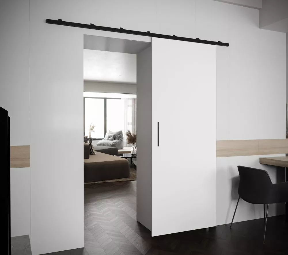 Bīdāmās durvis Zonda 1 · Balts · 80 × 204 cm
