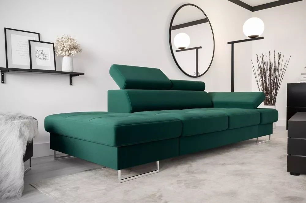 Dīvāns Galaxy 2S Premium standard · Zaļš · 97 × 235 × 74 cm