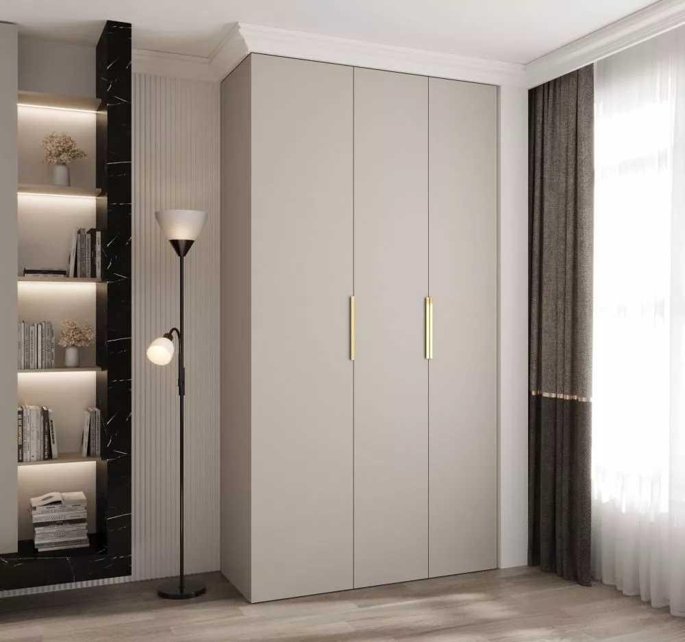 Skapis Como 4 · Kašmira · 130 × 50 × 245.5 cm